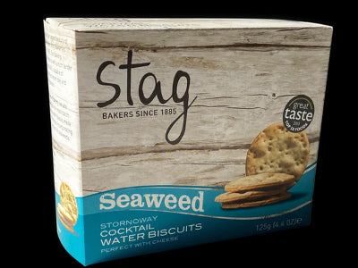 Stag ~ Stornoway Seaweed Water Biscuits 100g