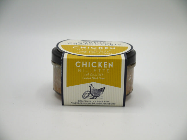 Cornish Charcuterie ~ Chicken Rillete with Lemon Oil and Black Pepper 125g