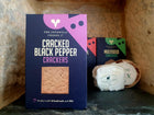 Cotswold Cheese Co. Cracked Black Pepper Crackers 120g