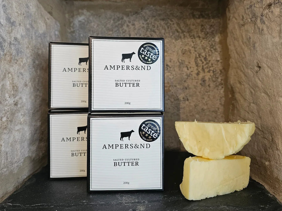 Salted Cultured Butter ~ Ampers&nd