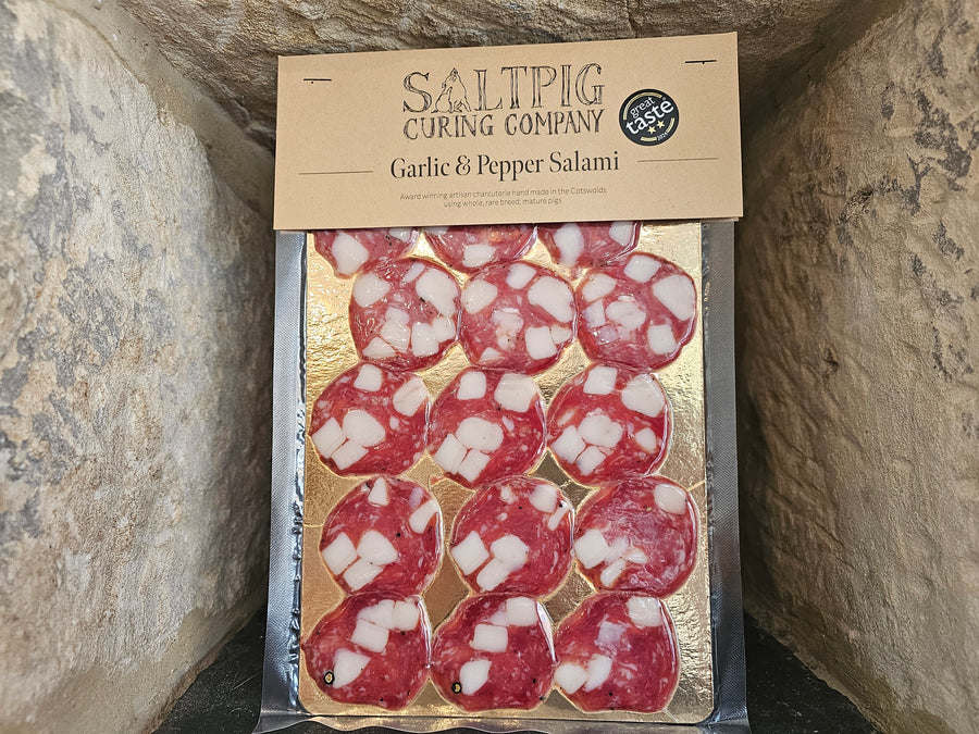 Saltpig Garlic & Pepper Salami 55g