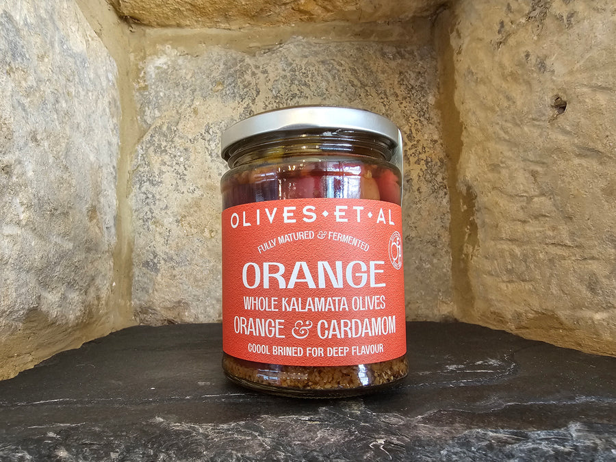Orange & Cardamom Olives 270g