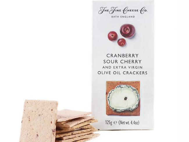 FCC Cranberry  Sour Cherry & EVOO Crackers