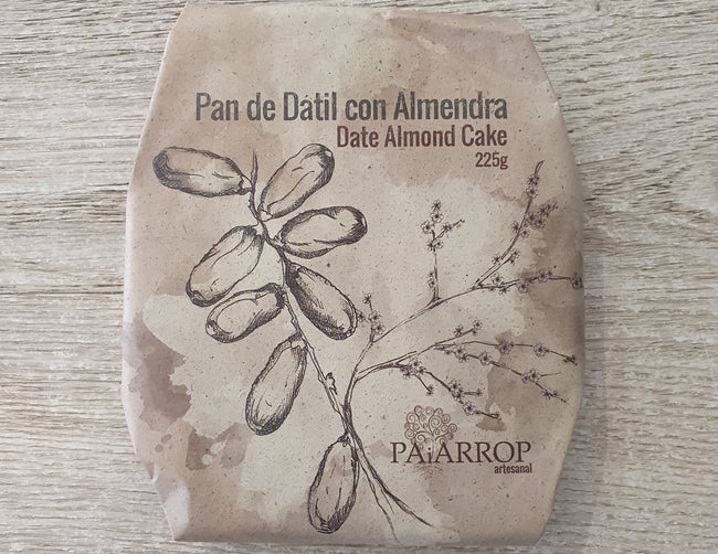 Pan de Datil con Almendra ~ Date Almond Cake 225g