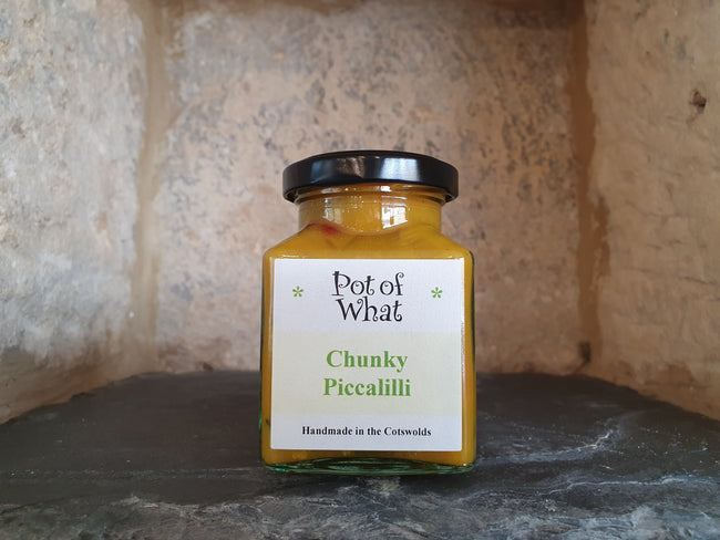 Pot Of What ~ Chunky Piccalilli