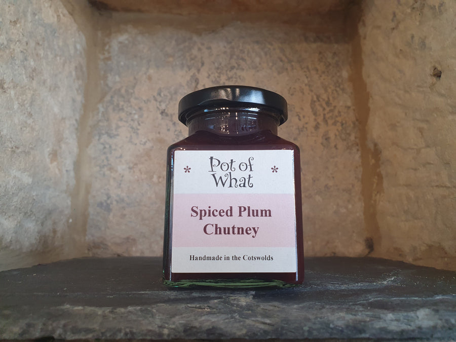 Pot Of What ~ Spiced Plum Chutney
