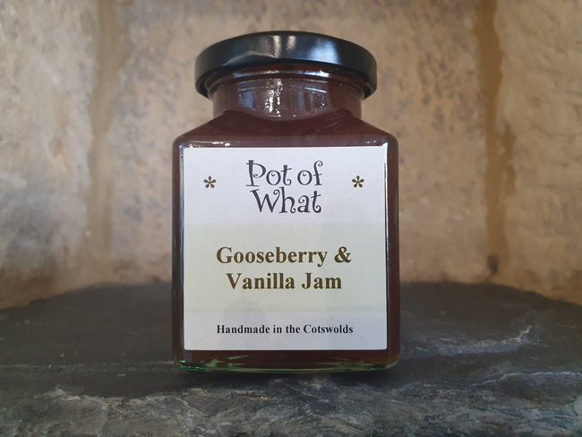 Pot Of What ~ Gooseberry & Vanilla Jam