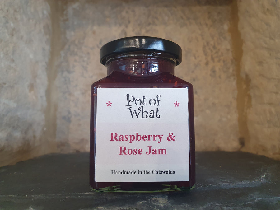 Pot Of What ~ Raspberry & Rose Jam