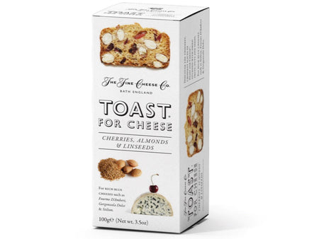 Toast for Cheese ~ Cherries, Almonds & Linseeds