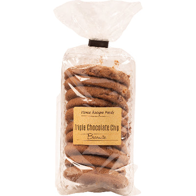 Triple Chocolate Chip Biscuits 200g