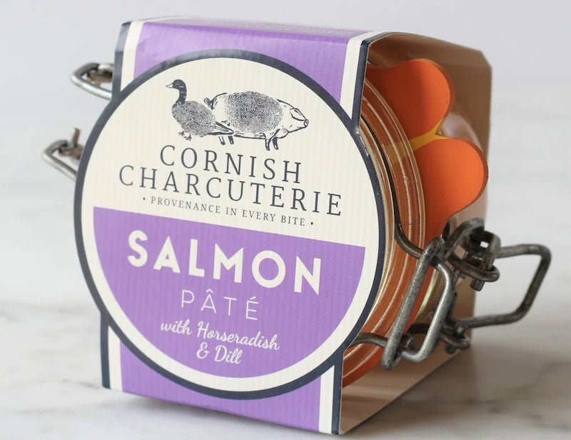 Cornish Charcuterie ~ Salmon with Horseradish & Dill Pâté 125g
