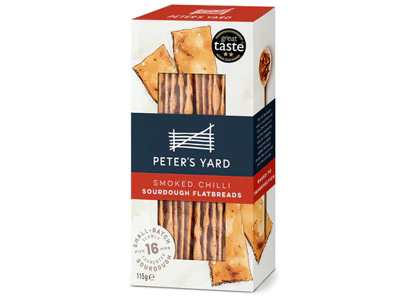 Peter's Yard ~ Smoked Chilli Flatbreads 115g
