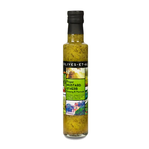 Proper Mustard & Herb Dressing & Marinade ~ Olives Et Al 250ml
