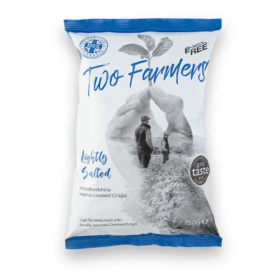 Two Farmers ~ Hand-Cooked Lightly Salted Crisps 150g
